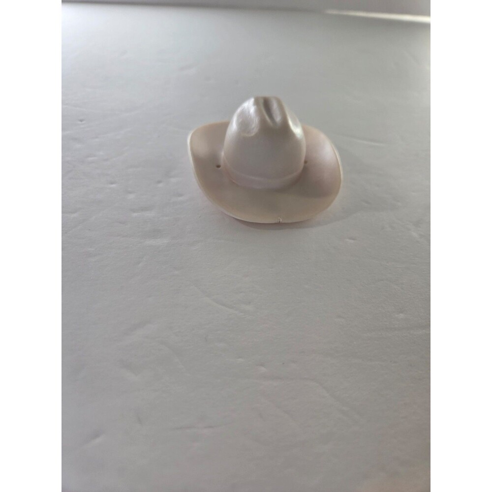 Vintage Barbie Cowboy Hat Missing Strap Dye Transfer small chip